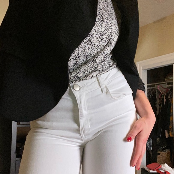 Ripped White Jeans - Picture 2 of 3